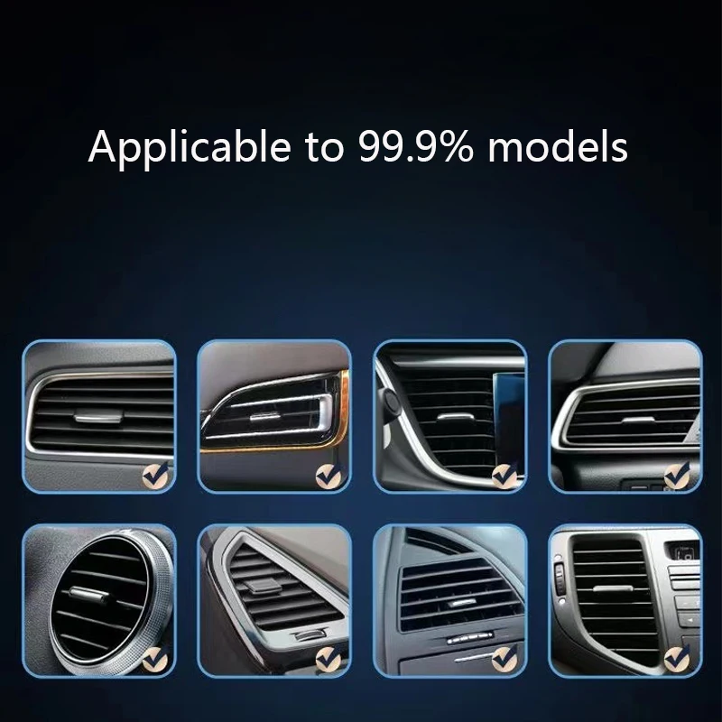 Car Phone Holder Gravity Support Mount Auto Air Vent Clip Smartphone Stand For IPhone Samsung GPS Stand New Voiture Accessories